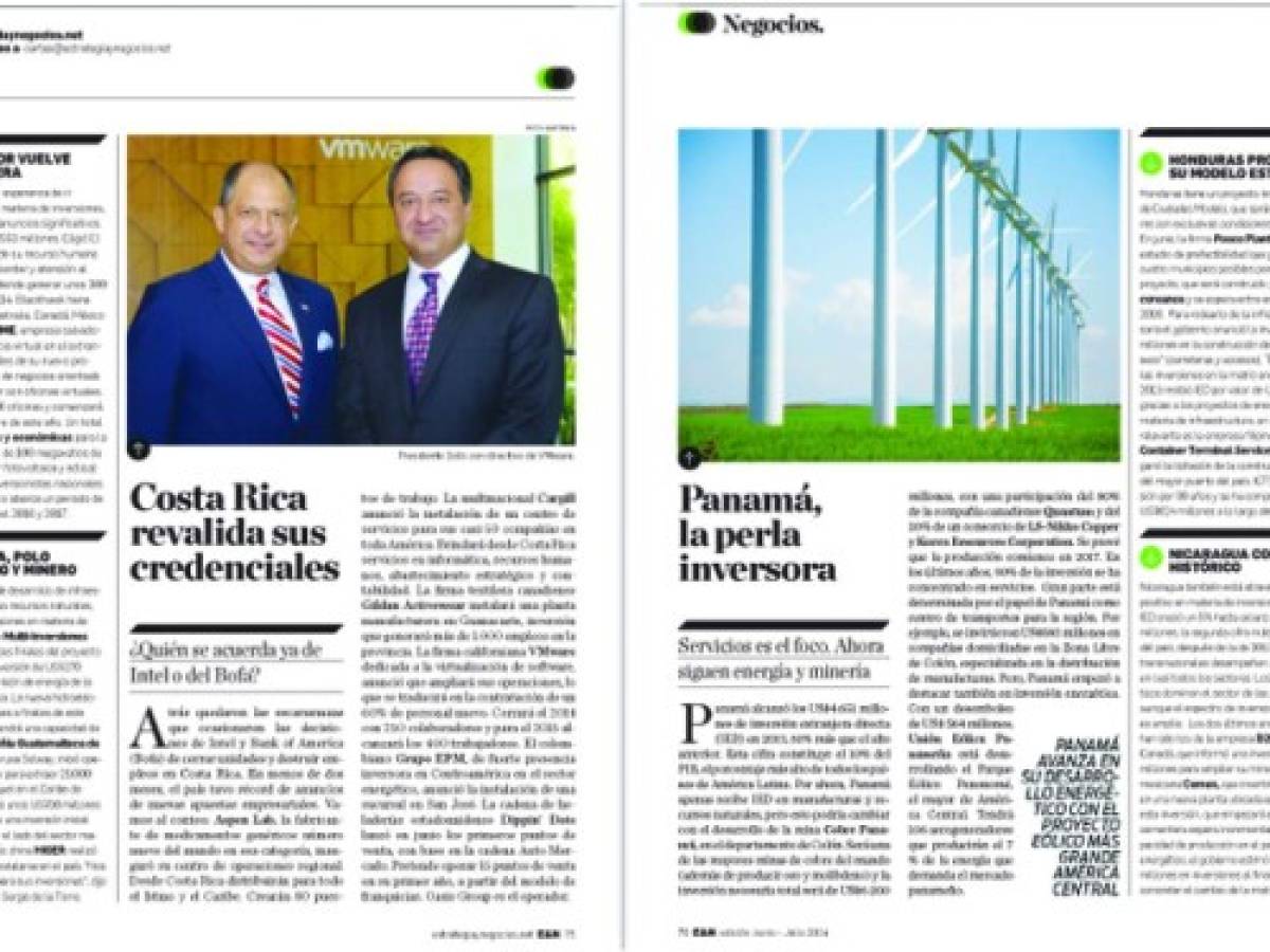 Estrategia y Negocios. Portada impresa 174