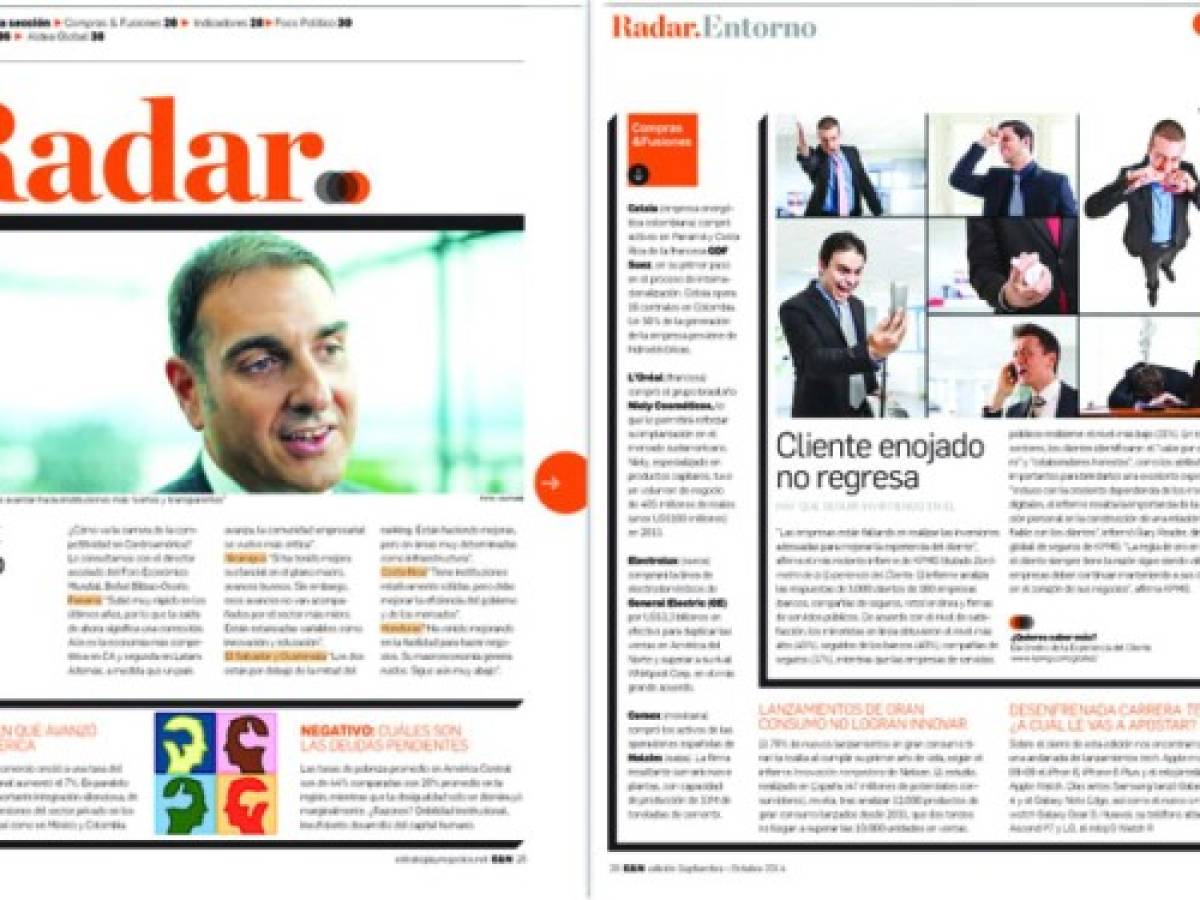 Estrategia y Negocios. Portada impresa 177
