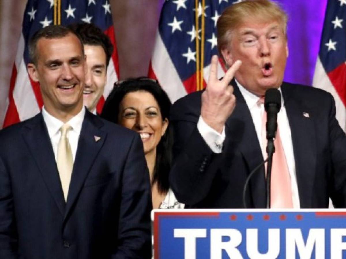 Trump remueve a su jefe de campaña