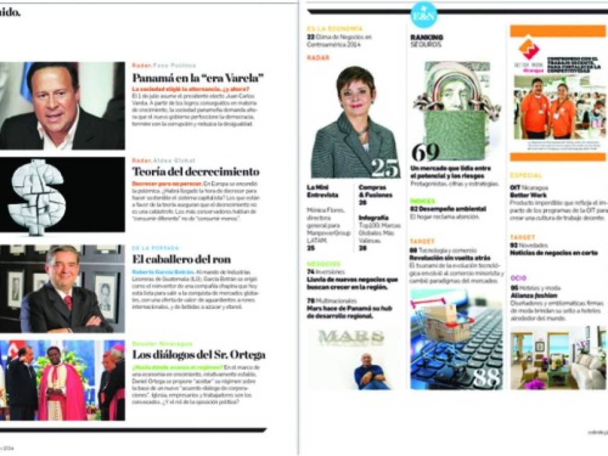 Estrategia y Negocios. Portada impresa 174
