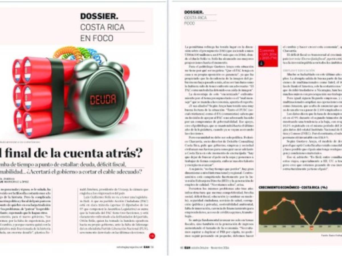 Estrategia y Negocios. Portada impresa 178