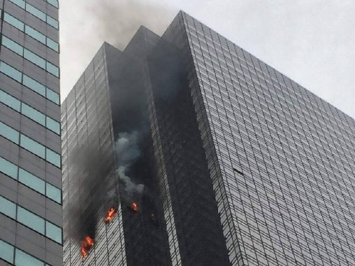 Incendio en la Trump Tower deja un muerto y cuatro heridos