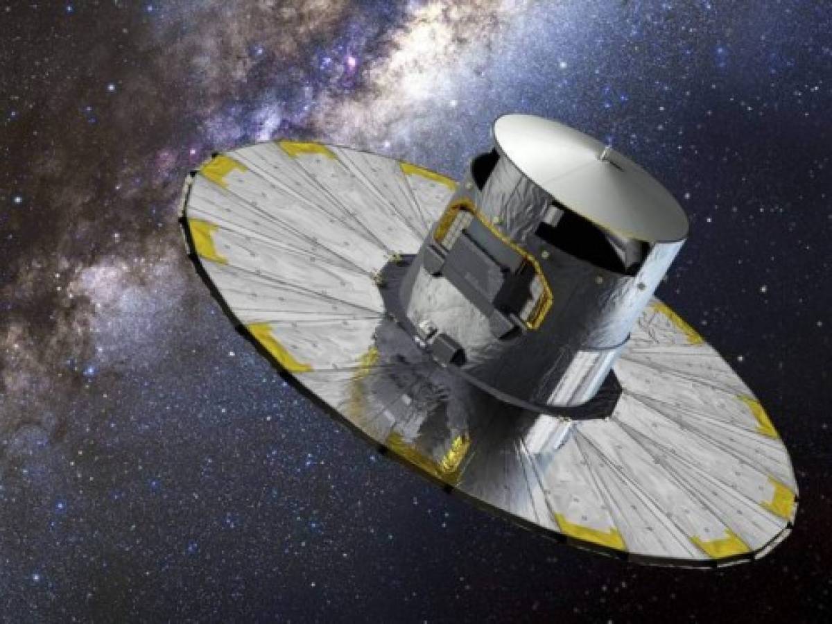 Telescopio Gaia entrega su tercer mapa, de más de 1.800 millones de estrellas en nuestra galaxia