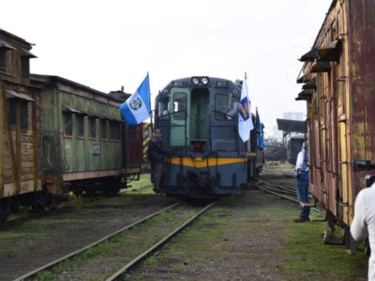 Guatemala: Tren hace su primer recorrido de prueba