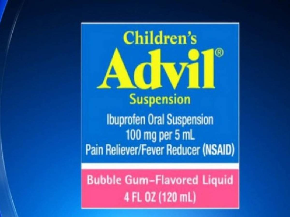 EEUU: Retiran del mercado Advil para niños por problemas en etiquetado