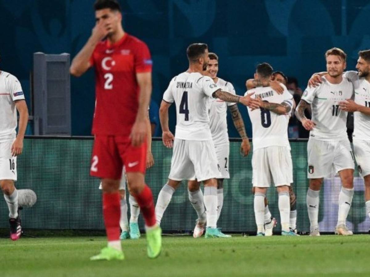 Italia fue contundente ante Turquía en la apertura de la Eurocopa