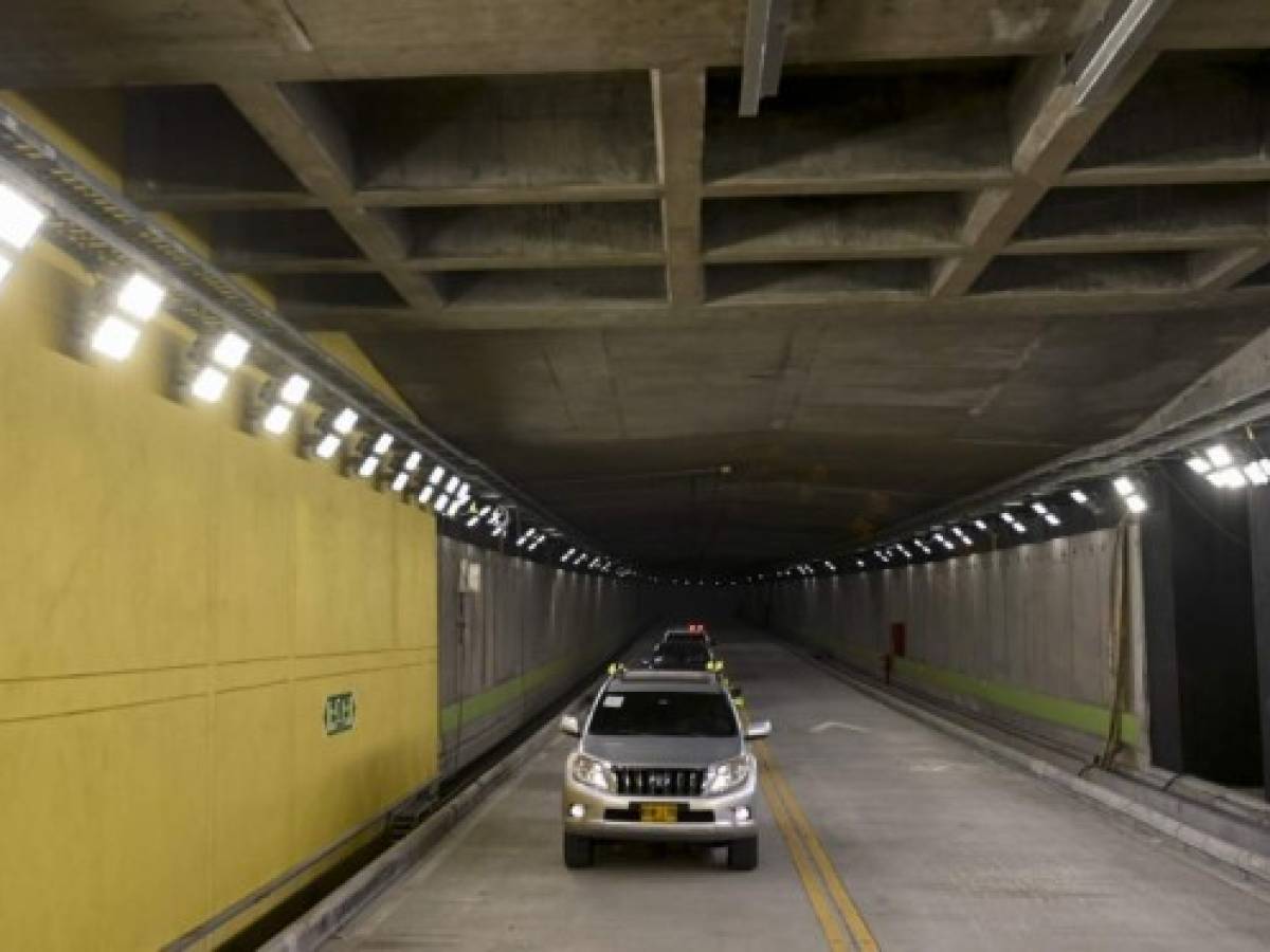 Colombia inaugura el túnel de carretera más largo de Latinoamérica