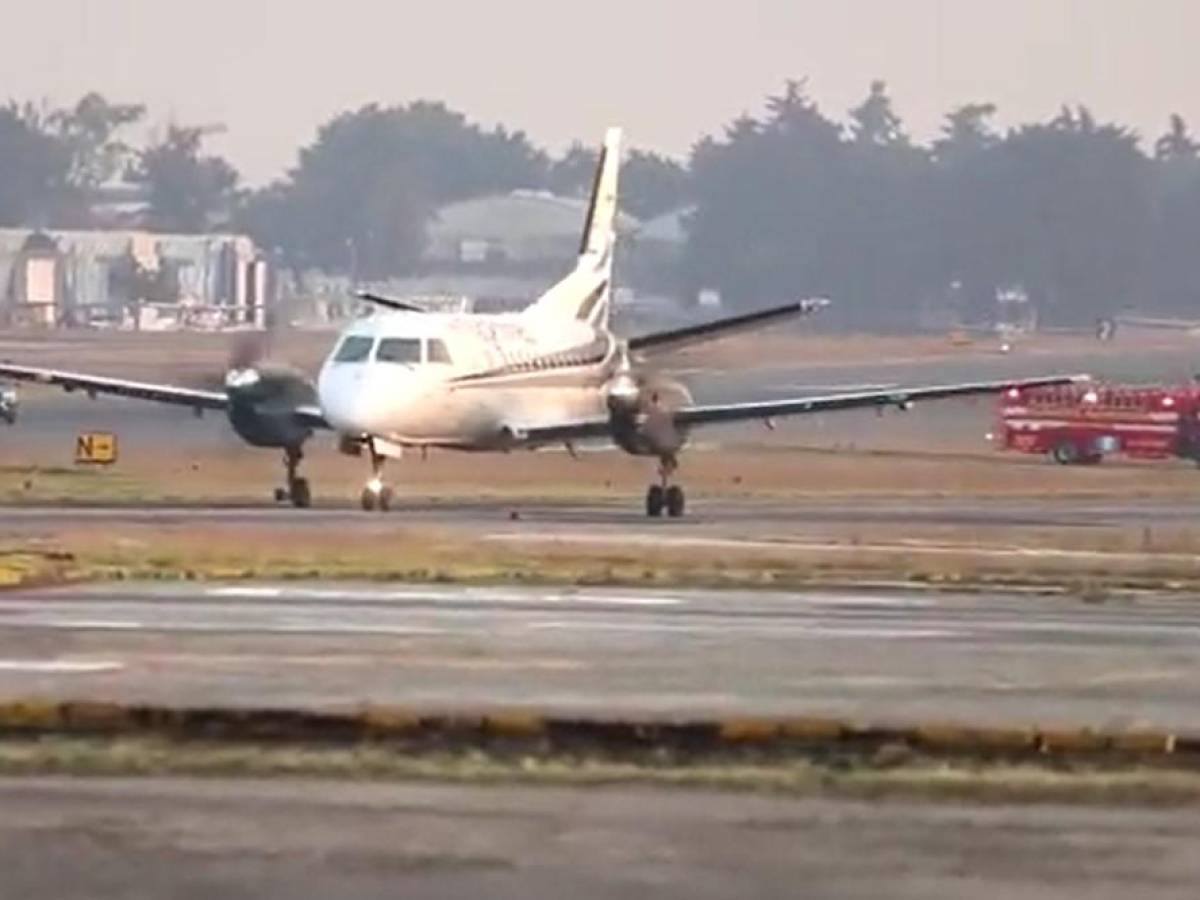 Emergencia en aeropuerto de Guatemala: aeronave sufre daños en tren de aterrizaje