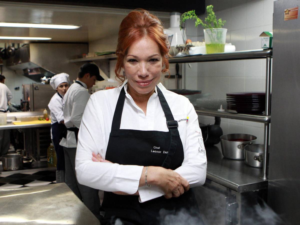 La colombiana Leonor Espinosa es considerada como la mejor chef mujer del mundo