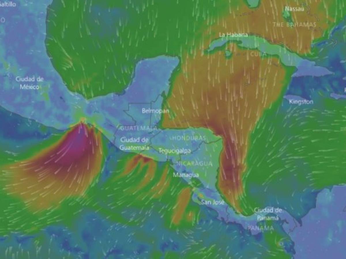 Centroamérica en alerta por llegada de frente frío