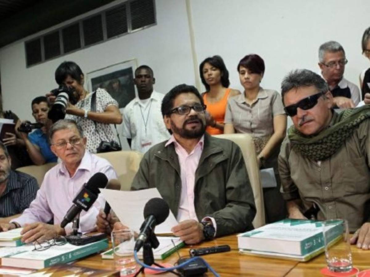 FARC rechazan ser narcotraficantes