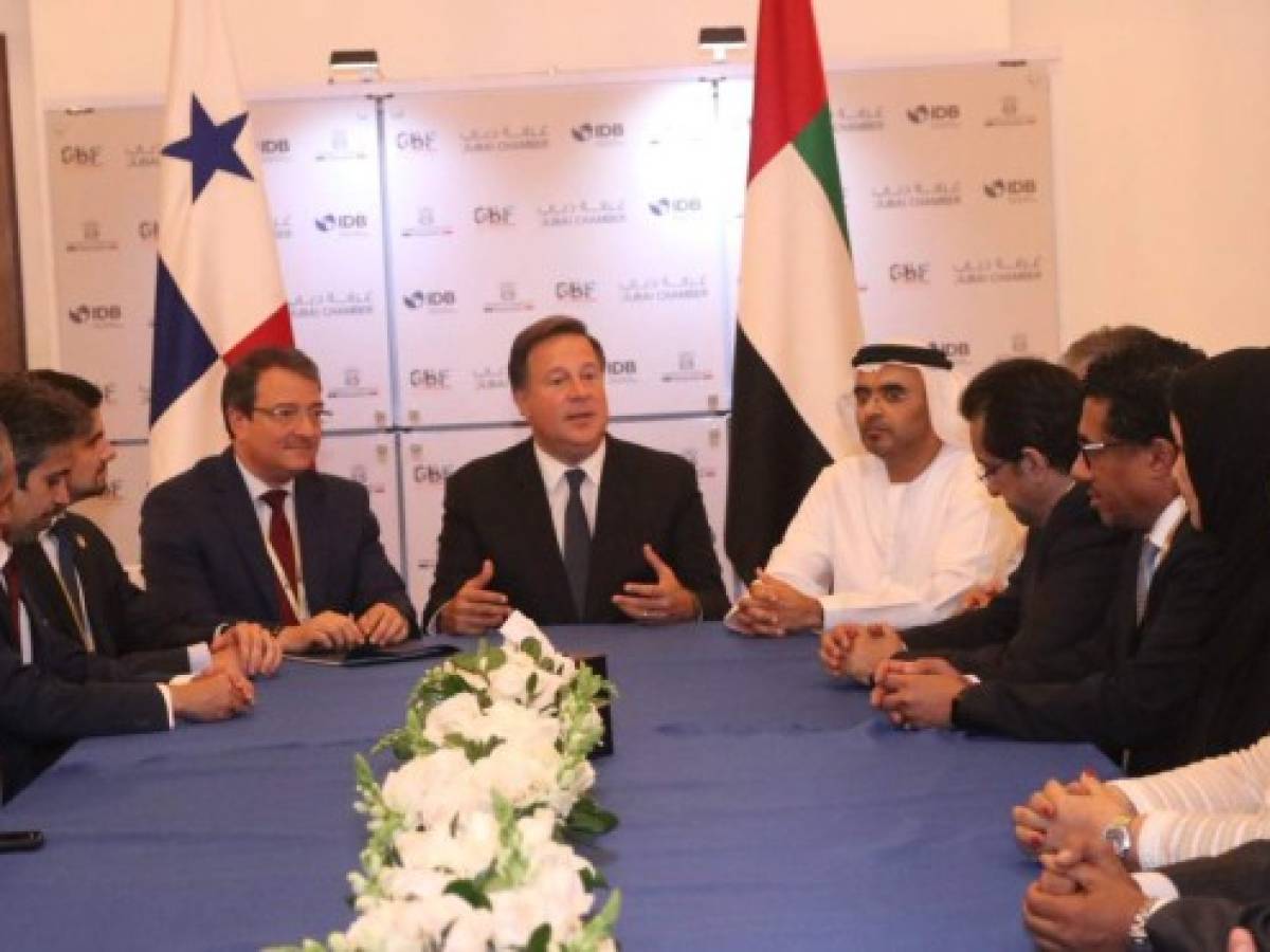 Panamá busca ser 'hub' entre Emiratos Árabes Unidos y América Latina