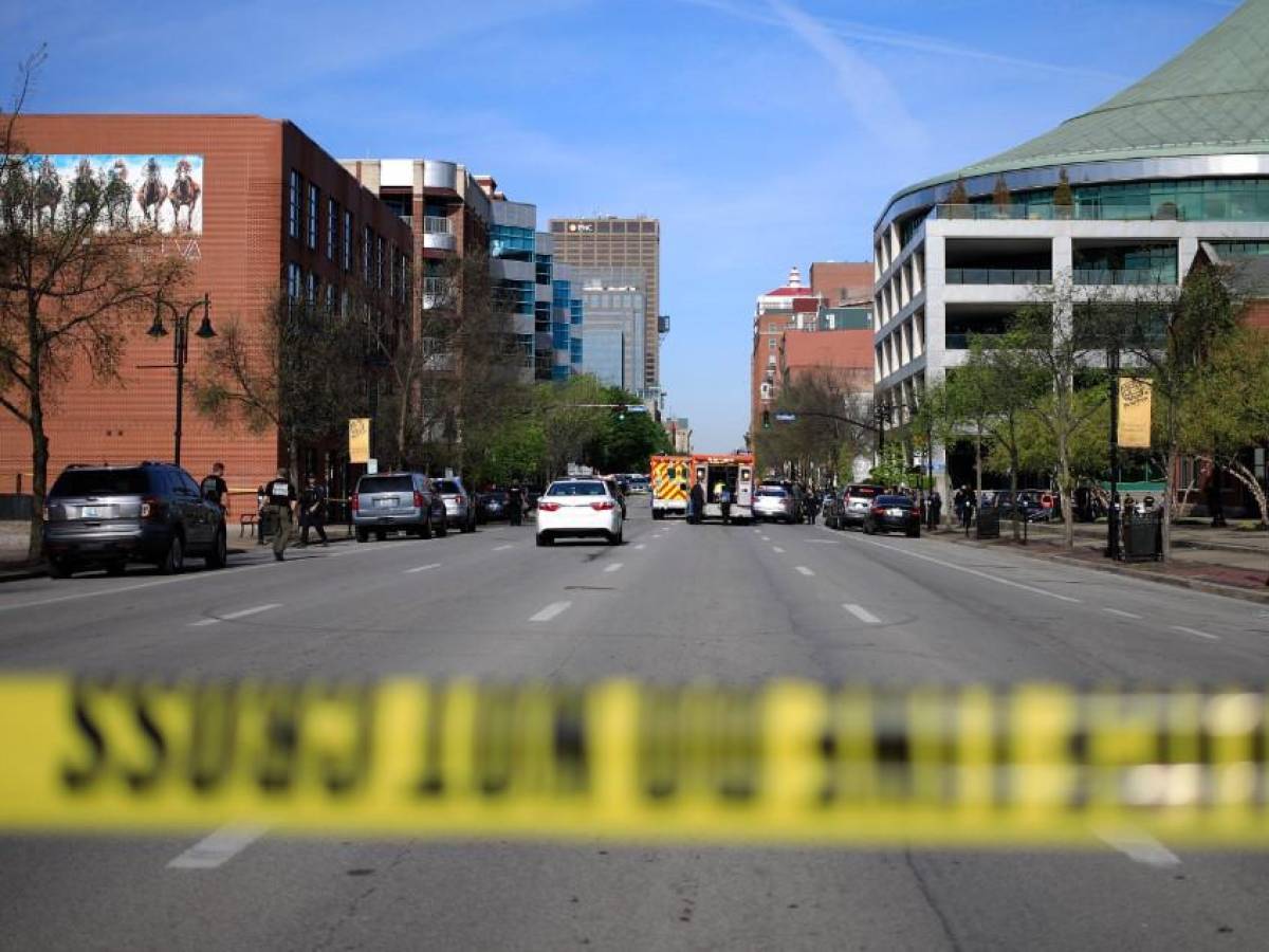 Tiroteo en Louisville, EEUU, deja varios muertos y heridos