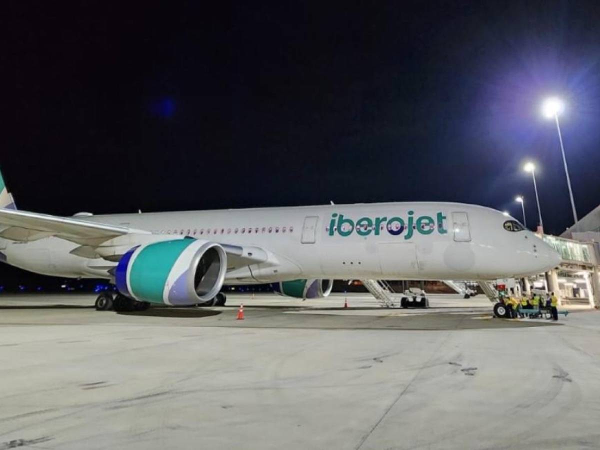 Histórico: Iberojet trajo a Palmerola el avión comercial más grande que ha llegado a Honduras