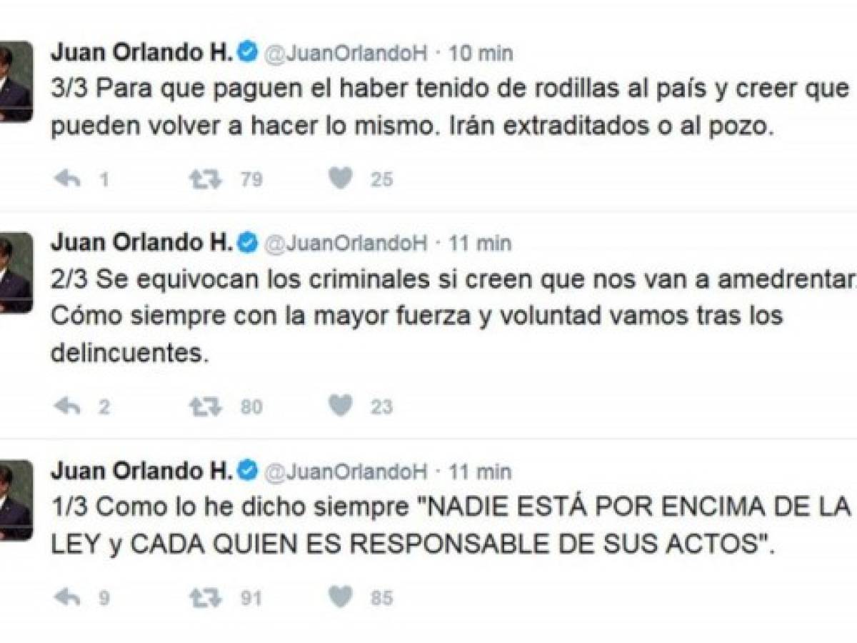 Excapo narco implica a hermano del presidente de Honduras