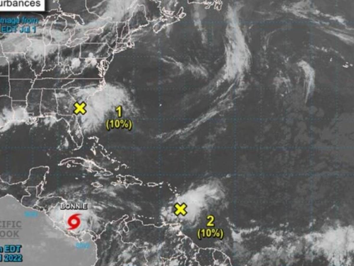 Nicaragua y El Salvador reportan fallecidos y daños por tormenta Bonnie