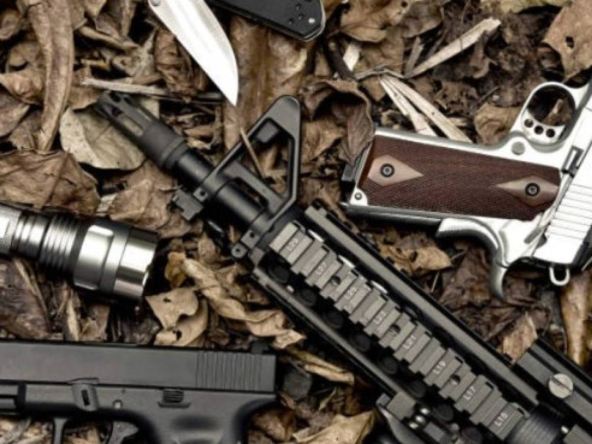 Armas ilegales ligadas a miles de homicidios en Centroamérica