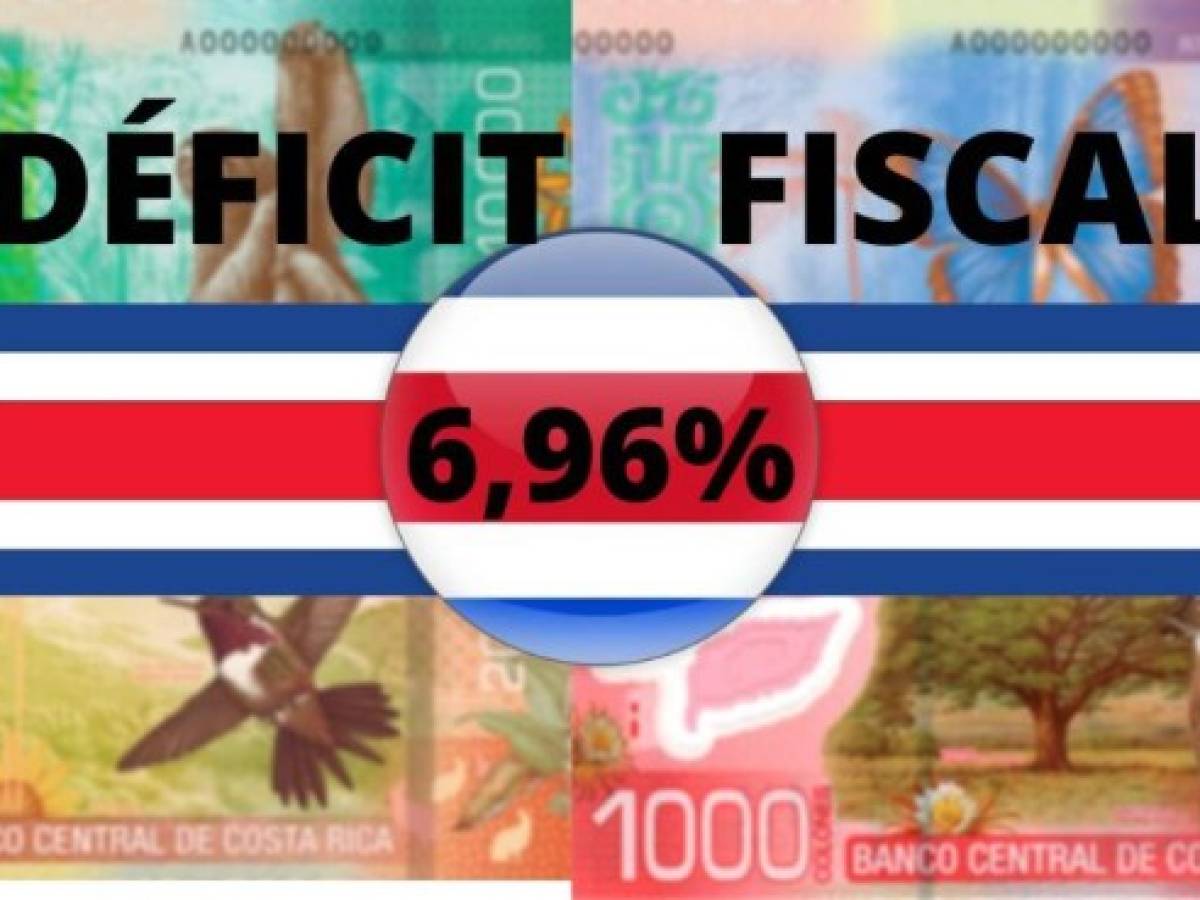 Costa Rica registró en 2019 su peor déficit fiscal en 30 años