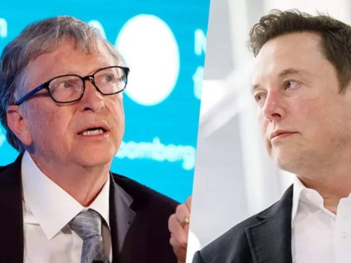 Elon Musk critica a Bill Gates por un Porsche Taycan