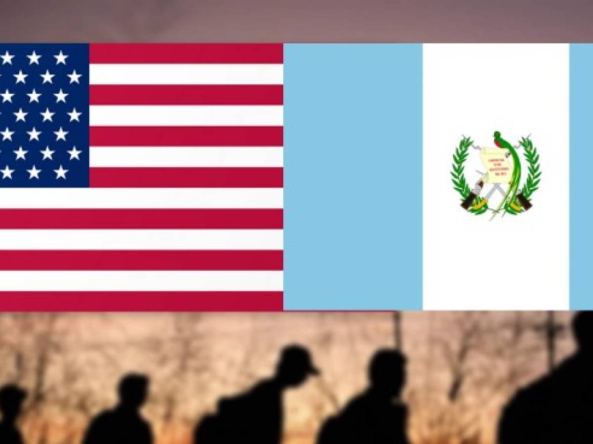 Guatemala firma pacto migratorio con EEUU para contener la migración