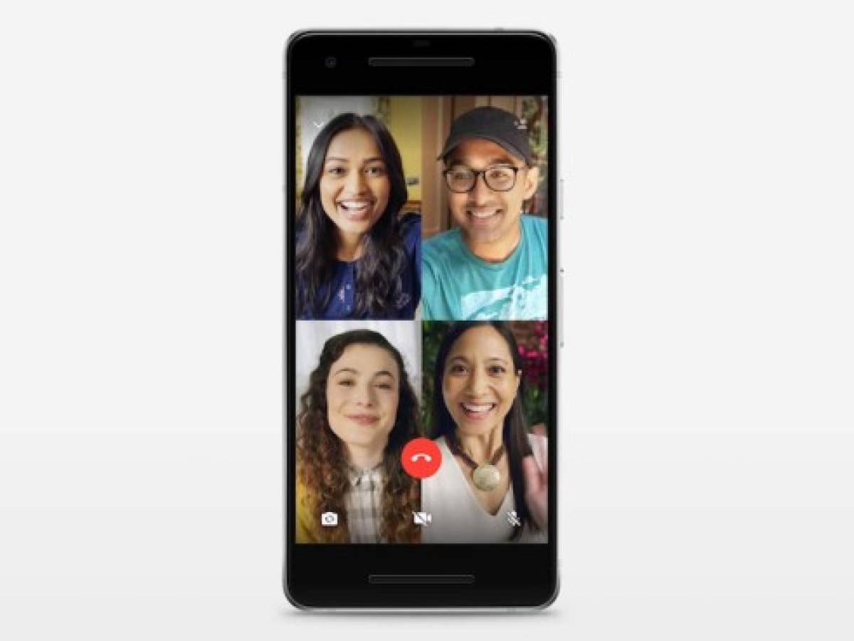 Así funcionan las videollamadas grupales en WhatsApp