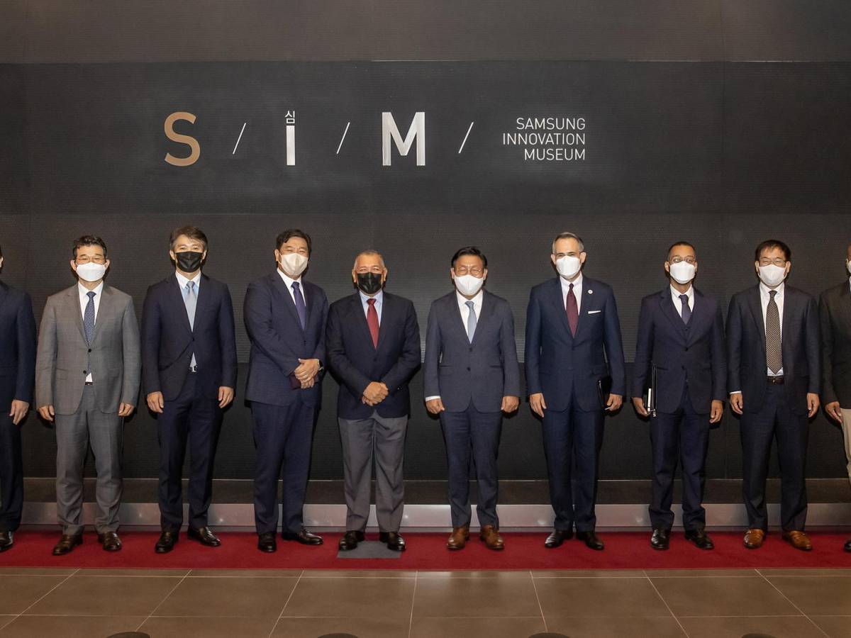 Ejecutivos de Samsung se reúnen con ministros de Centroamérica en Corea del Sur