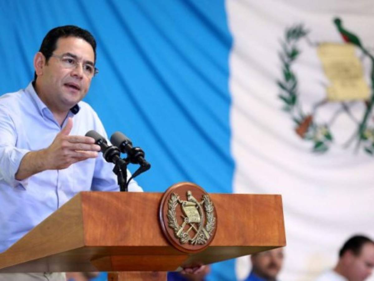 OPINIÓN: Jimmy Morales y el Comisionado 'non grato” (la comedia de un presidente acorralado, en tres actos)