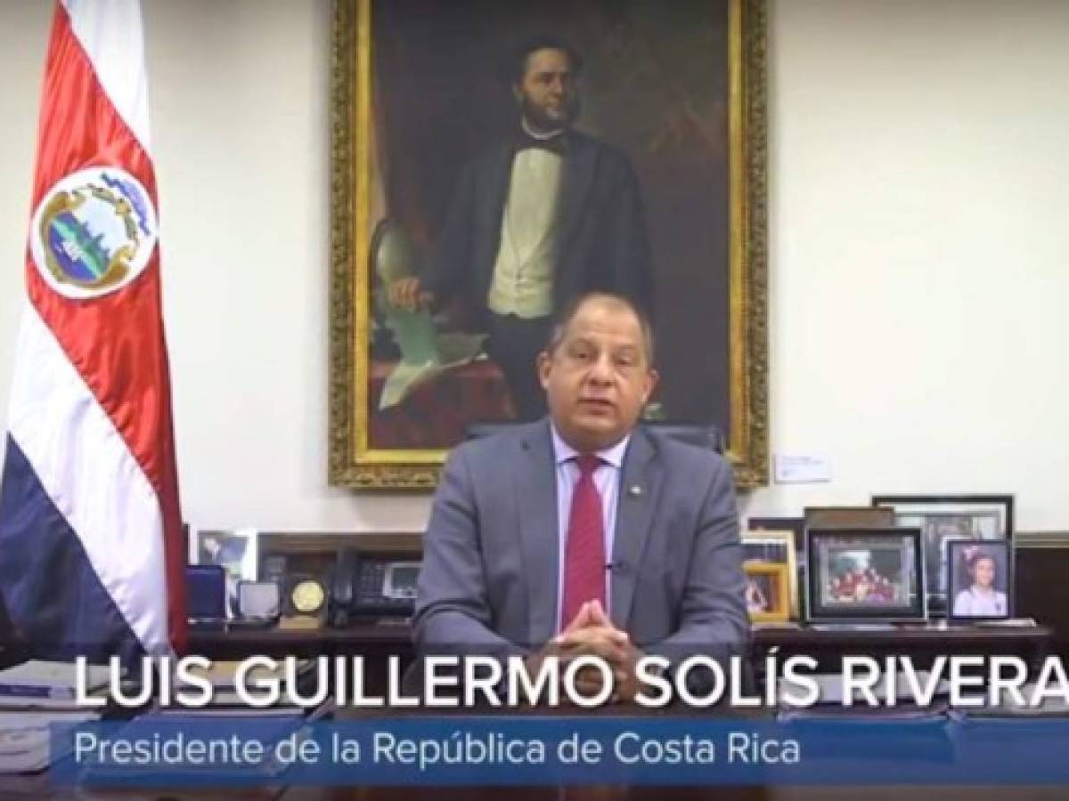 Costa Rica anuncia medidas de austeridad ante falta de liquidez