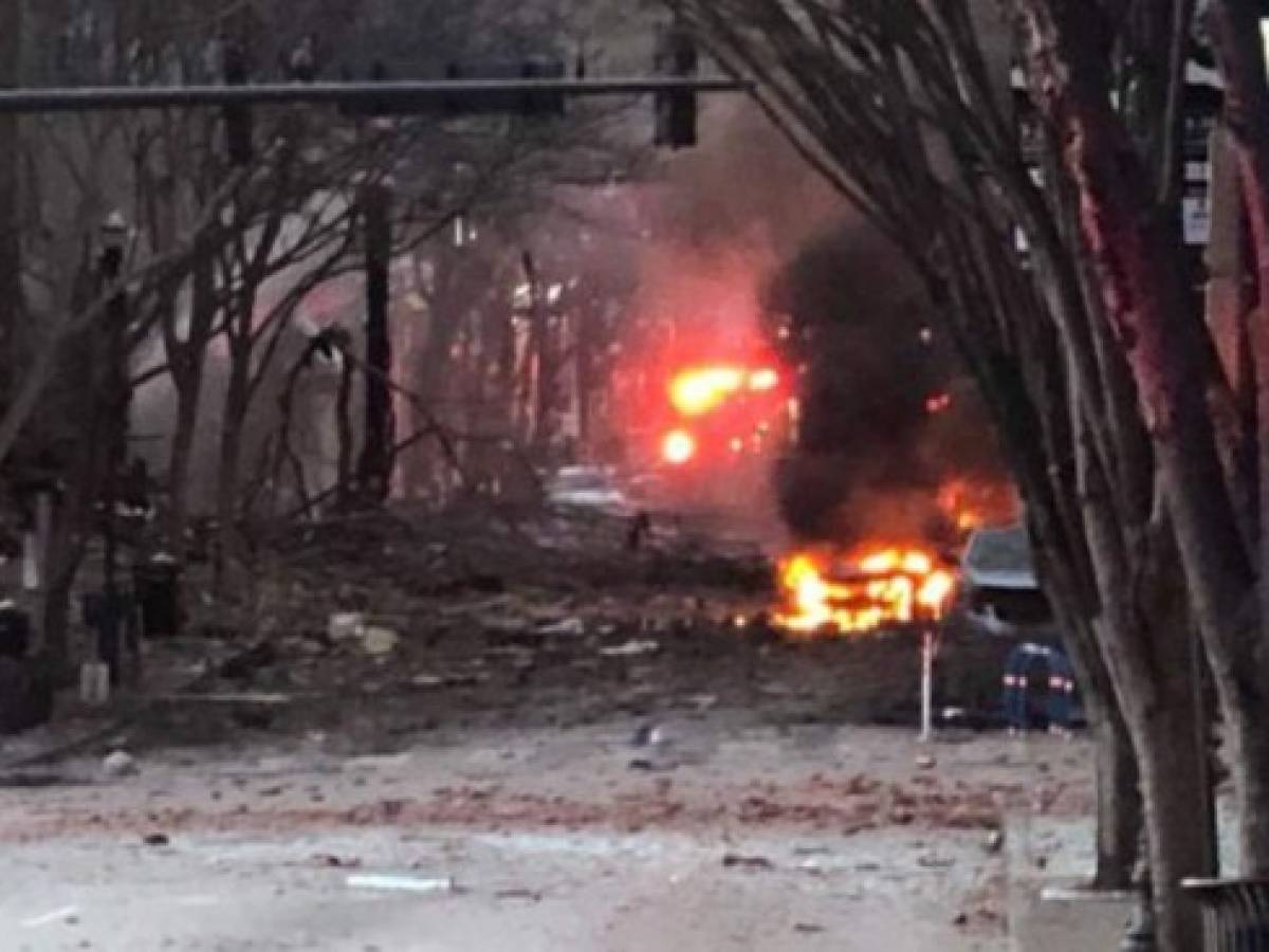 EEUU: Fuerte explosión en Nashville en la mañana de Navidad