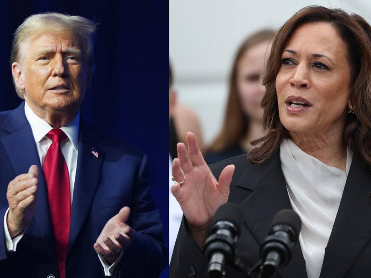 Encuestas arrojan un empate muy ajustado entre Trump y Harris