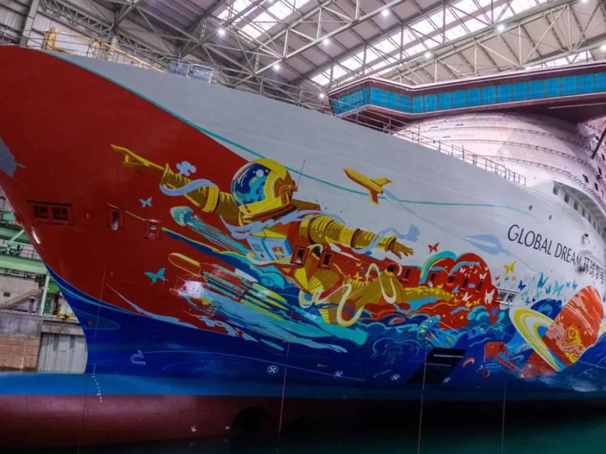 Disney compra el ‘Global Dream’, uno de los cruceros más grandes del mundo