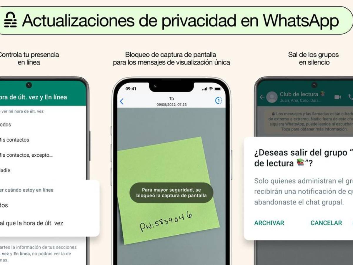 WhatsApp busca ser la red de mensajería más segura