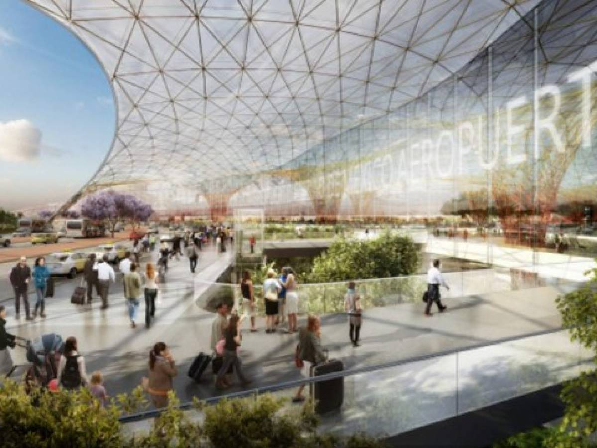 El diseño del nuevo aeropuerto de México