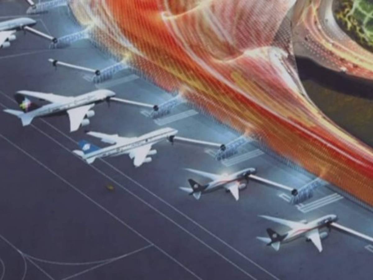 El diseño del nuevo aeropuerto de México