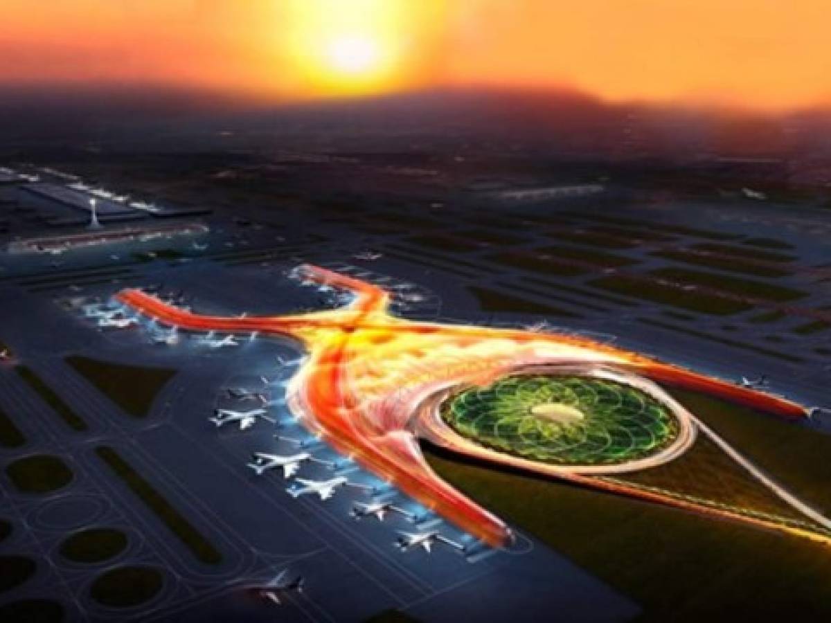 El diseño del nuevo aeropuerto de México