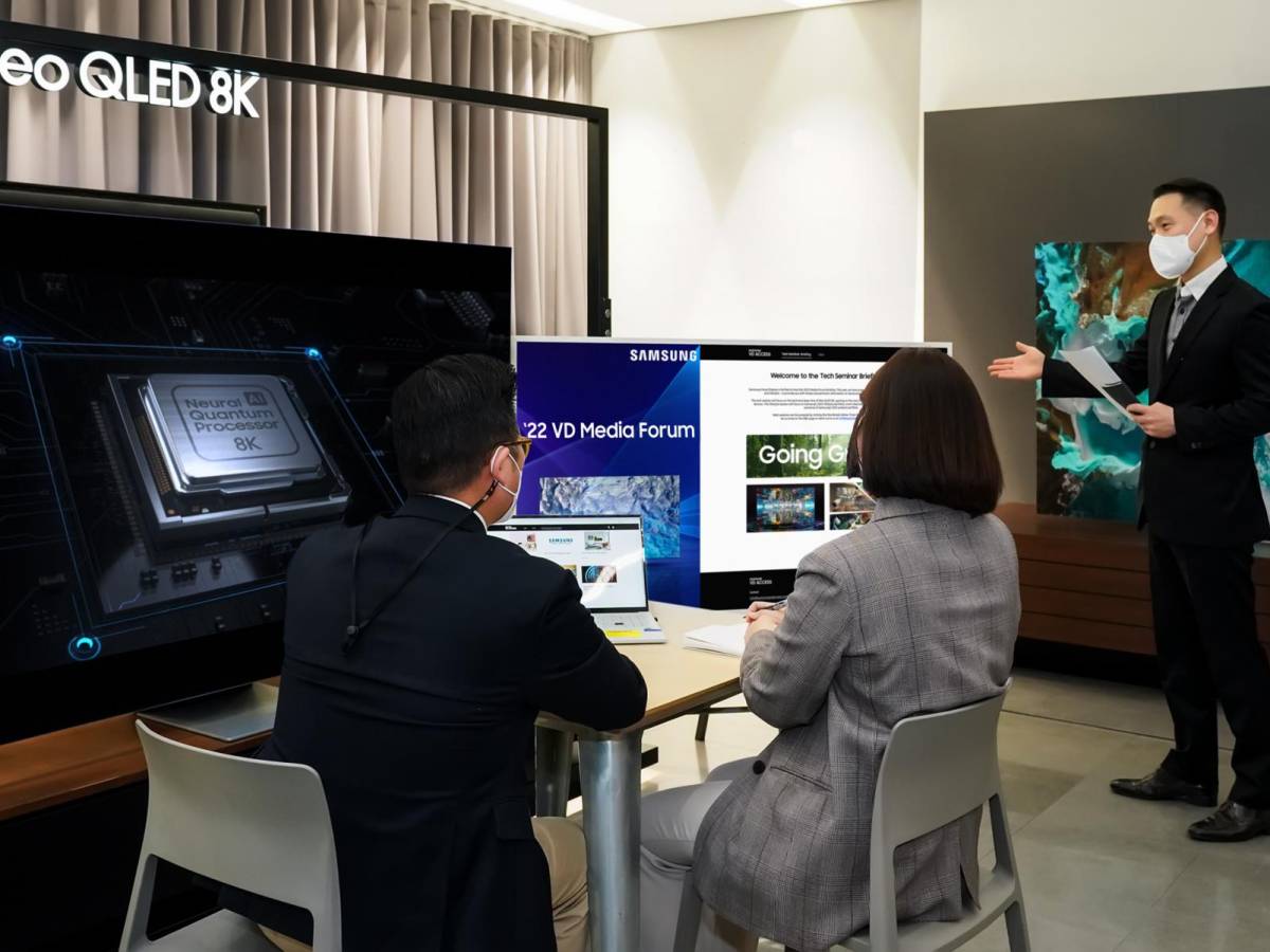 Samsung Electronics lanza nueva línea de Neo QLED 8K