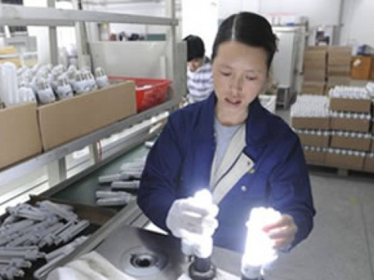 La manufactura de China se expande