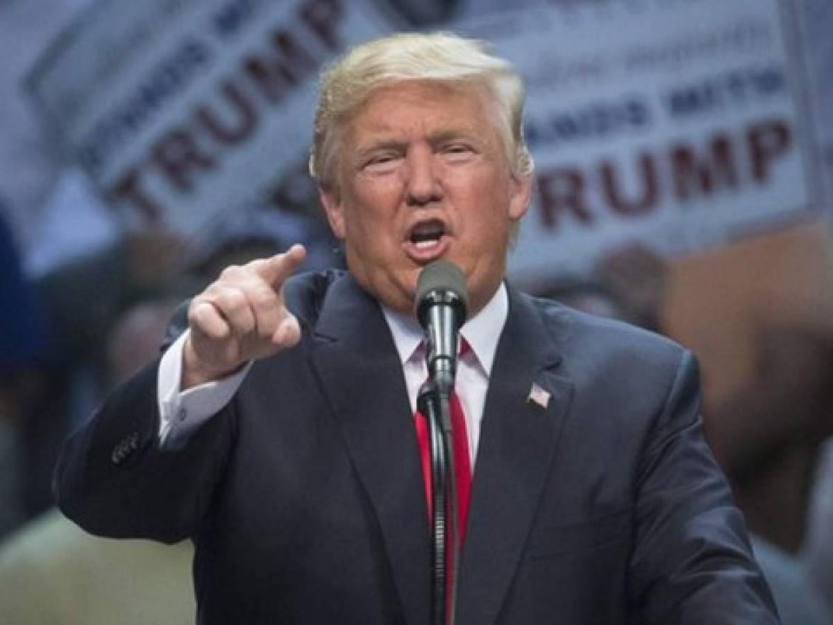 Lema central de política externa Trump: 'Primero Estados Unidos'