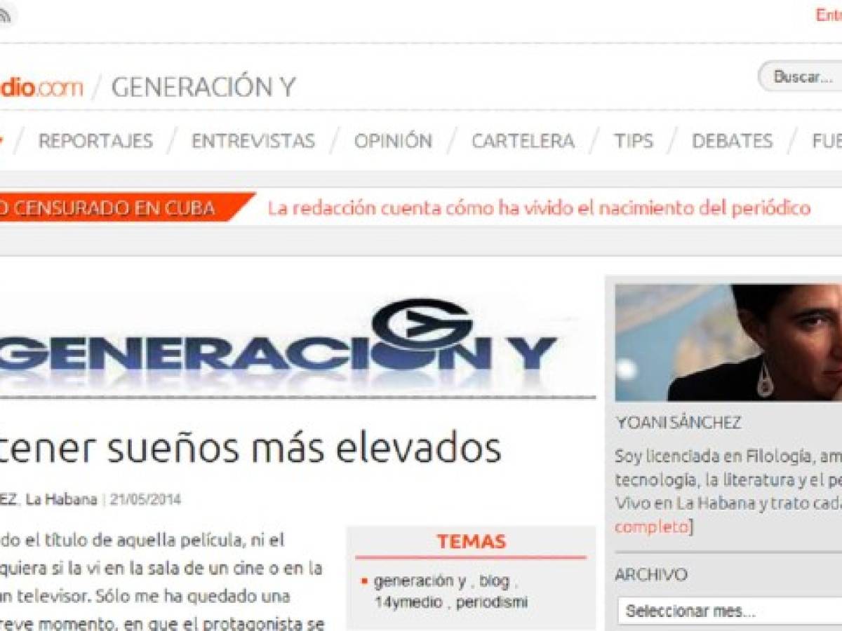 Cuba bloqueó 14ymedio.com; EE.UU. condenó