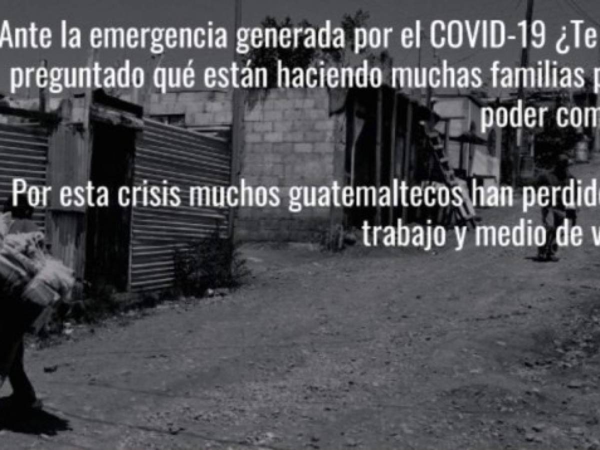 Campaña #ÚneteAhora busca ayudar a familias en Guatemala