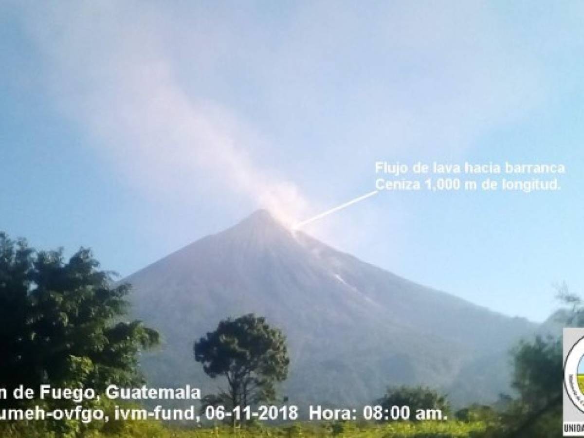 Guatemala: Volcán de Fuego entra en cuarta fase eruptiva del año