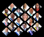 <i>En Centroamérica, la fotografía revela una región políticamente fragmentada: uno de sus presidentes disputa el liderazgo latinoamericano, mientras otros tres se encuentran entre los cuatro últimos de la clasificación. (Foto: CB Global Data)</i>
