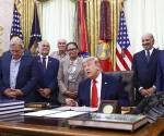 Trump aseguró en <i>Truth Social</i> que las negociaciones alcanzaron <b>el más alto nivel de la cúpula iraní. (Foto: EFE)</b>