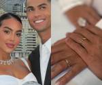 <i>El futbolista portugués Cristiano Ronaldo y la modelo e influyente hispano-argentina Georgina Rodríguez se han casado. Foto de cortesía</i>