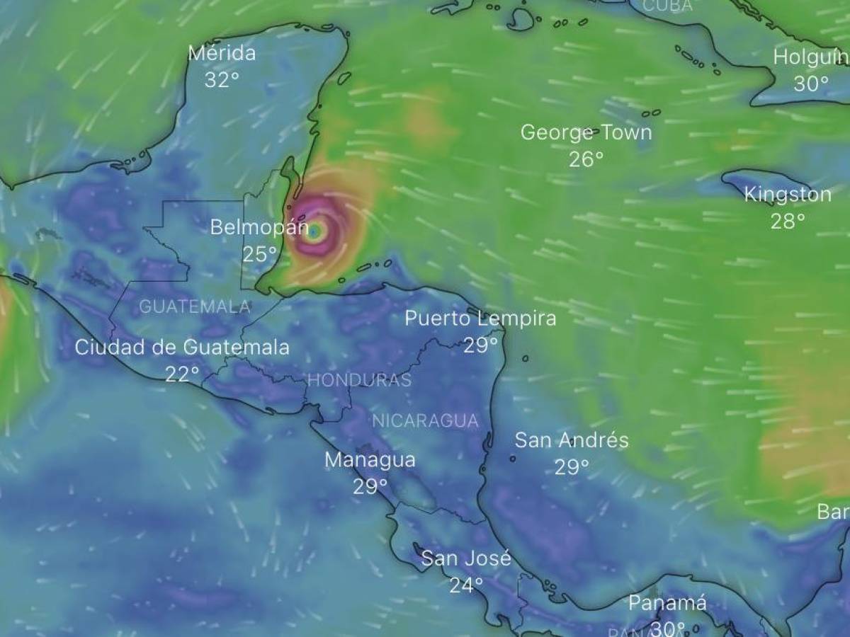 Centroamérica en alerta ante avance de huracán Lisa