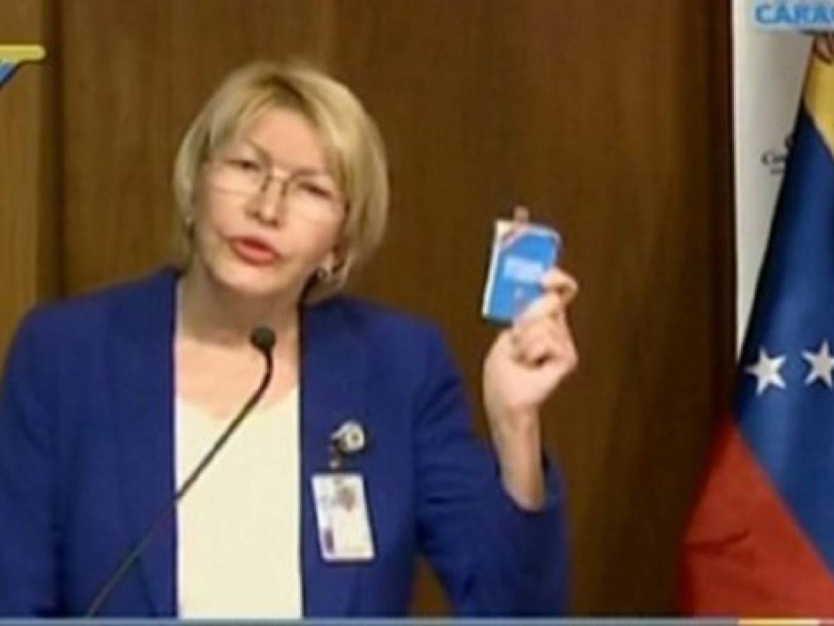Fiscal General denuncia 'ruptura del orden constitucional' en Venezuela