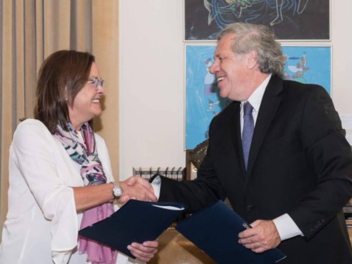 El Salvador y OEA firman acuerdo para creación de la Comisión contra la Impunidad