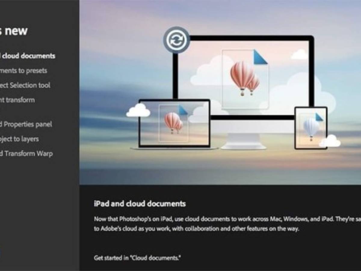 Adobe lanza Photoshop en iPad y presenta la 'app' de cámara