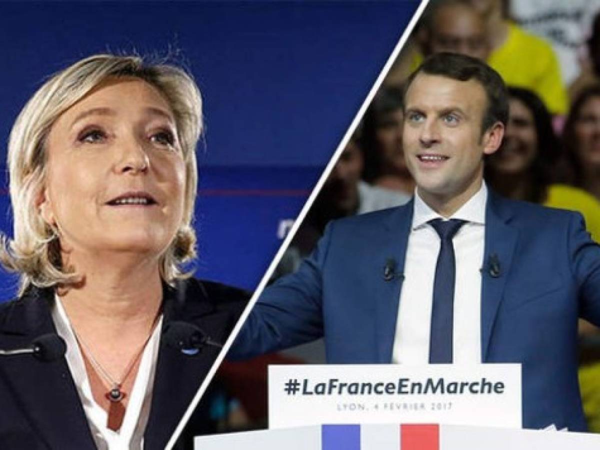 Ultraderechista Le Pen disputará presidencia de Francia con centrista Macron en segunda vuelta