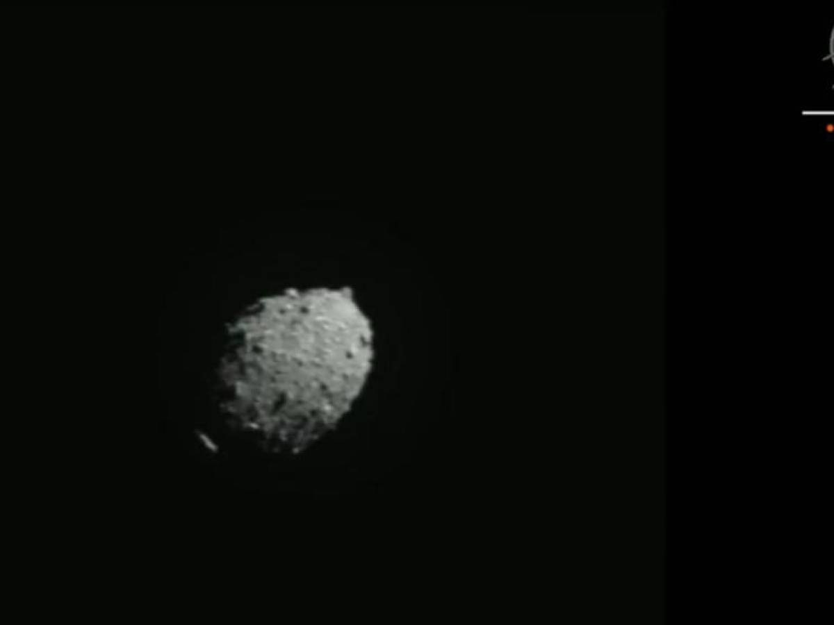Misión cumplida: nave de la NASA choca contra asteroide para desviarlo